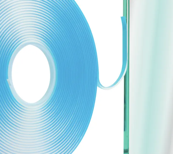 XtraColl® double-sided adhesive tape, passivated edge, Glass thickness 10-10.76mm, Width 7 mm